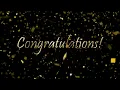 Download Lagu 2 Hour Congratulations Background Video with Gold Confetti and  Music | 365Edits.com