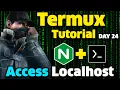Termux Tutorial for Beginners - How To Use Localhost In Android Day 24