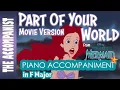 Download Lagu Part Of Your World (The Little Mermaid) Piano Accompaniment (1989 Movie) [Karaoke Lyrics in CC]