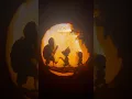 Dragon Ball pumpkin carving Happy Halloween