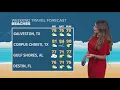 Spring Break 2023 Weather forecast for Texas travel