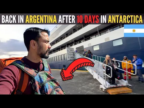 Download MP3 Disembarking our ANTARCTICA Cruise after 10 DAYS 🇦🇶