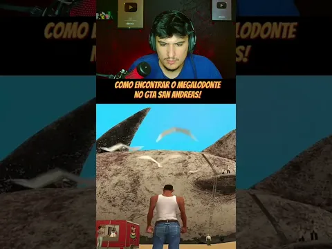 COMO ENCONTRAR O MEGALODON NO GTA!! 😱😱