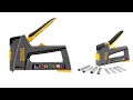 Stanley FMHT6 70868 FatMax Manual Stapler 6 in 1 Staples A H G 7 Nails J 9 Unboxing