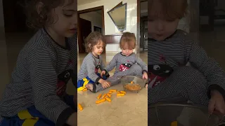 الاخت هي السند Baby Babytwins Funnyvideo Youtubeshorts Mariacataleya 
