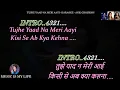 Download Lagu Tujhe Yaad Na Meri Aayi Karaoke With Scrolling Lyrics Eng. \u0026 हिंदी