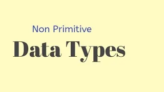 JavaScript Non Primitive Data Types Explained with Examples