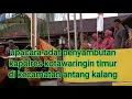 Lagu Disambut Adat Dayak! Kunjungan Kerja Kapolres Kotim di Kecamatan Antang Kalang