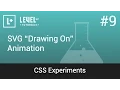 SVG Drawing On Animation - CSS Experiments