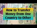 Sending Money Through Western Union How To Transfer Money From One Country To Other