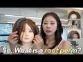 Root perm is like a little push-up for your hair
