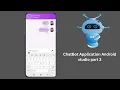 ChatBot App in Android How to make chatbot using android studio part 3