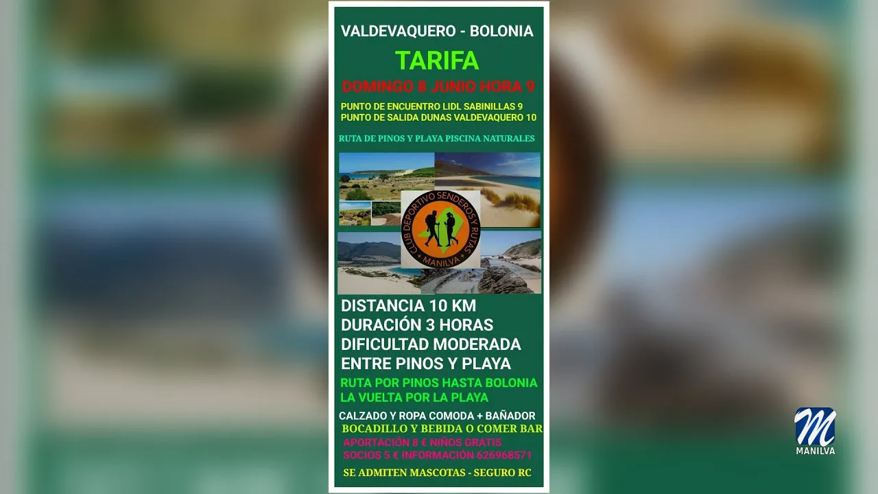 Ruta Valdevaqueros – Bolonia