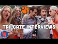 Clemson Tailgate Interviews - NC STATE VISITS DEATH VALLEY