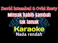 Download Lagu David Iztambul feat. Ovhi firsty - Minyak habih sambah tak lamak (KARAOKE) nada rendah