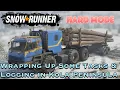 SnowRunner Hard Mode S04E27 Final scouting tasks then start the logging nightmare