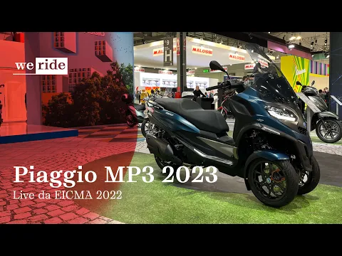 Download MP3 Nuovo Piaggio MP3 2023 | Sicuro e ancora innovativo LIVE da EICMA 2022