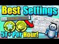 How to Macro 100T a Day HONEYDAY Settings 2025 Bee Swarm Simulator
