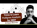 TRICKS to Solve Pedigree Analysis Questions within 10 Seconds Pedigree Analysis by Vipin Sharma