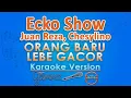 Ecko Show, Juan Reza, Chesylino - Orang Baru Lebe Gacor (Karaoke) by GMusic