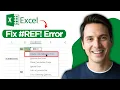 How to Fix the REF Error in Excel 2026 Step by Step Guide