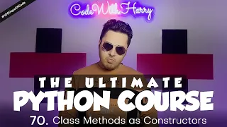 Class Methods as Alternative Constructors in Python Python Tutorial - Day