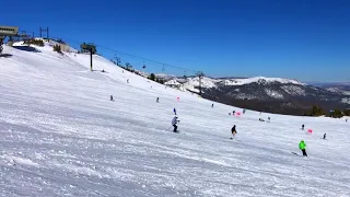 Above McCoy Station at Mammoth Mountain