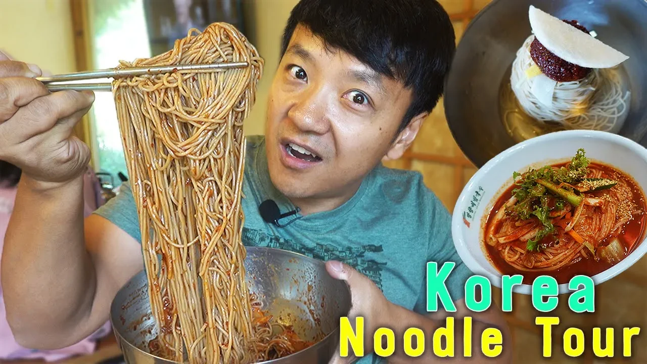 TRADITIONAL Korean Noodle Tour in South Korea