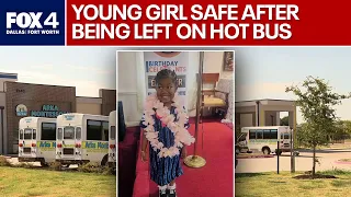 Child in Forney survives being left on hot bus