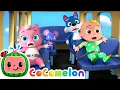 Download Lagu Wheels On The Monkey Bus (New) 🚍🐵 | CoComelon 🍉 | Nursery Rhymes For Kids