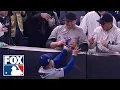 Yankees fan pulls ball out of Mookie Betts glove in World Series Game 4 MLB on FOX