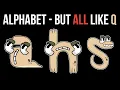 Alphabet Lore but Everyone is Qyo lowercase Q Version A-Z