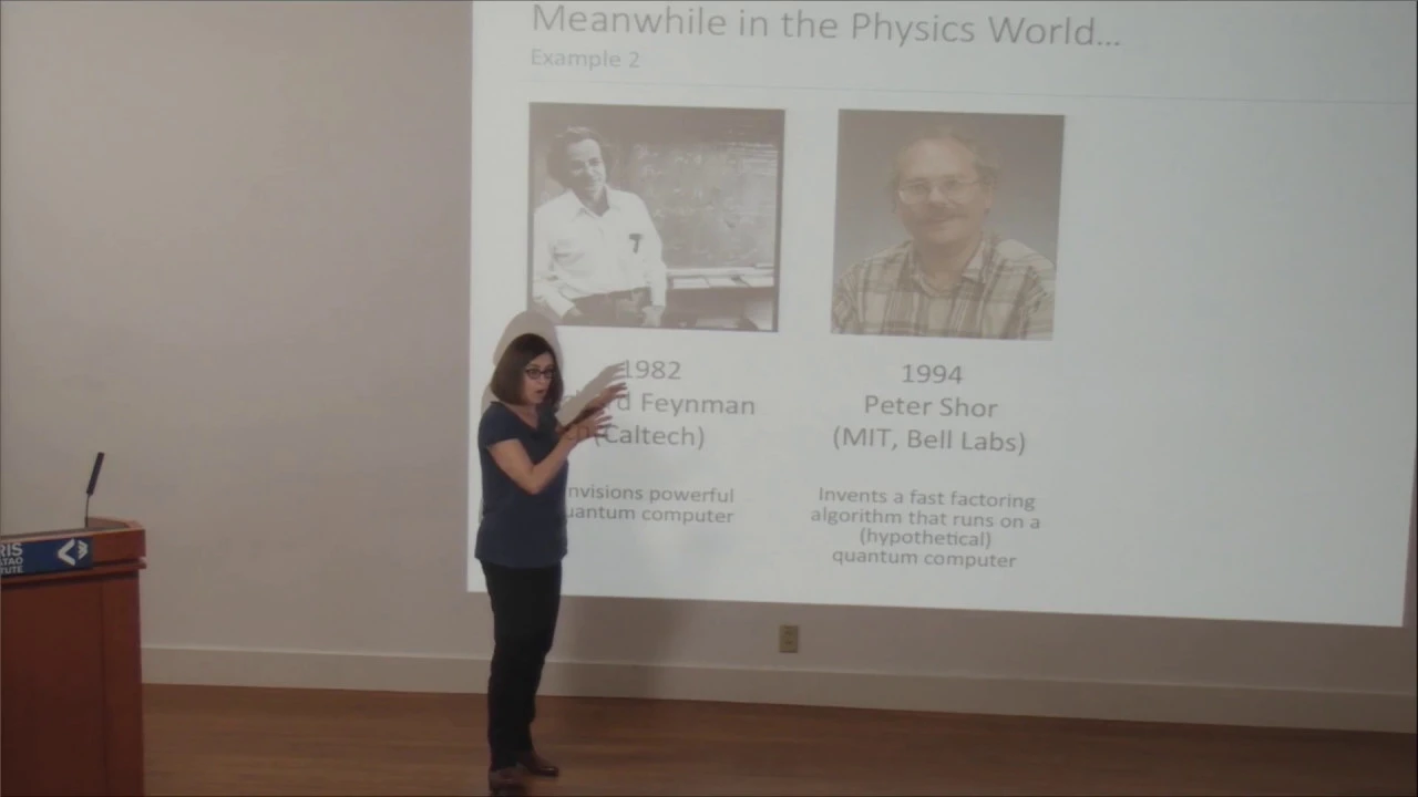 Shafi Goldwasser: From Basic Idea to Impact: the story of modern cryptography