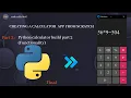 Part 3 Python calculator build part 2 Adding functionality
