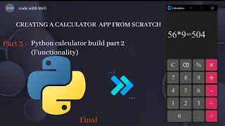 Part 3 Python calculator build part 2 Adding functionality