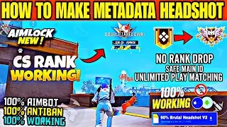 HOW TO MAKE METADATA HEADSHOT FILE 