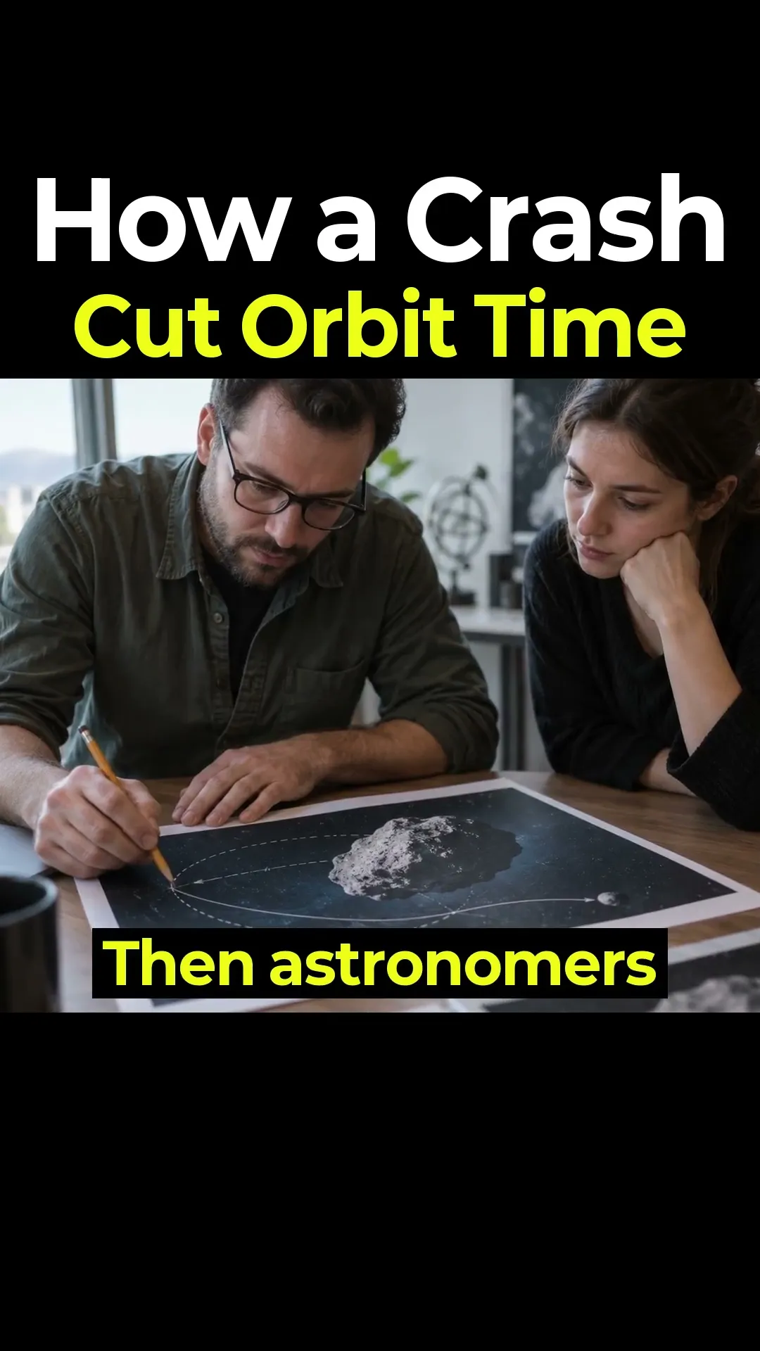 How a Crash Cut Orbit Time