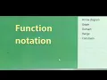 2026 Lesson 3 Function Notation