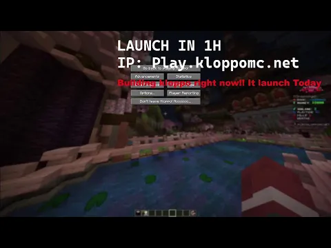 Minecraft server video for KloppoMC
