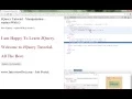 JQUERY REPLACEWITH METHOD DEMO