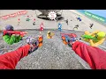 8 SPIDER-MAN Bros Battle Nerf War vs Team POWER RANGER Who is The Best SuperHero World POV