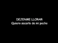 Dejenme Llorar - Carla Morrison ft Leonel Garcia
