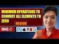 Minimum Operations to Convert All Elements to Zero LeetCode 3542 Most Intuitive Solution