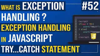 Javascript Tutorial Exception Handling in JavaScript JavaScript Try catch Statement