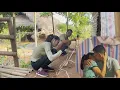 Download Lagu A hard day with Hoang: fixing the floor, cooking rice and simple joys_Ly Tieu Yen