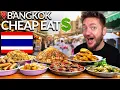 Best CHEAP EATS of Bangkok Thailand