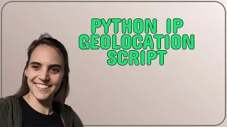 Codereview Python IP geolocation script