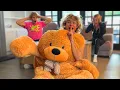 GIANT TEDDY BEAR PRANK ON STEPHEN SHARER AND MY GIRLFRIEND