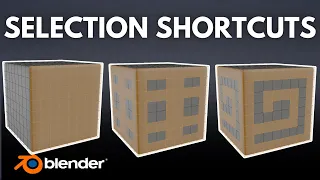 Secret Selection Shortcuts in Blender