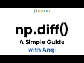 np diff - A Simple Guide